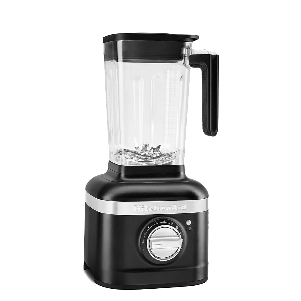 KitchenAid K400 Stand Blender 1.6 L with Intelli-Speed Motor Control, Variable Speed Dial & Asymmetrical Stainless Steel Blade (Onyx Black) 5KSB4027DOB – Mahajan Electronics Online.