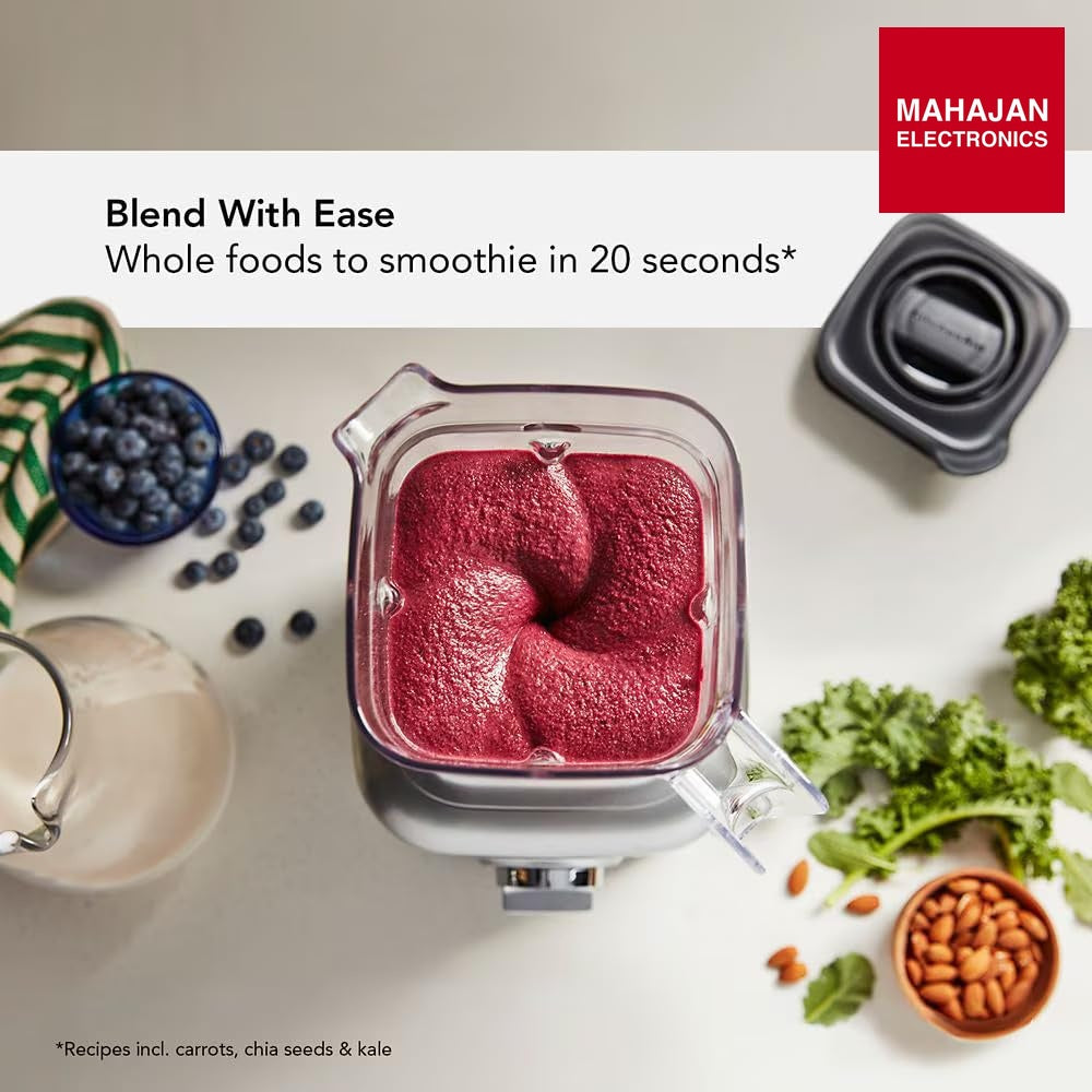 KitchenAid K400 Stand Blender 1.6 L Onyx Black