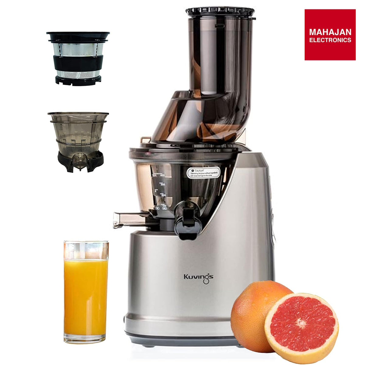 Kuvings B1700 Cold Press Juicer Smoothie Sorbet 240W Dark Silver – Mahajan Electronics Online.