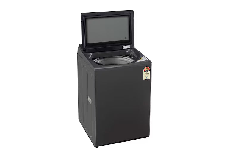 LG T90KMMB3Z 9Kg Top Load Washing Machine, Hard Water Wash, Middle Black, 5 Star-Online Mahajan Electronics