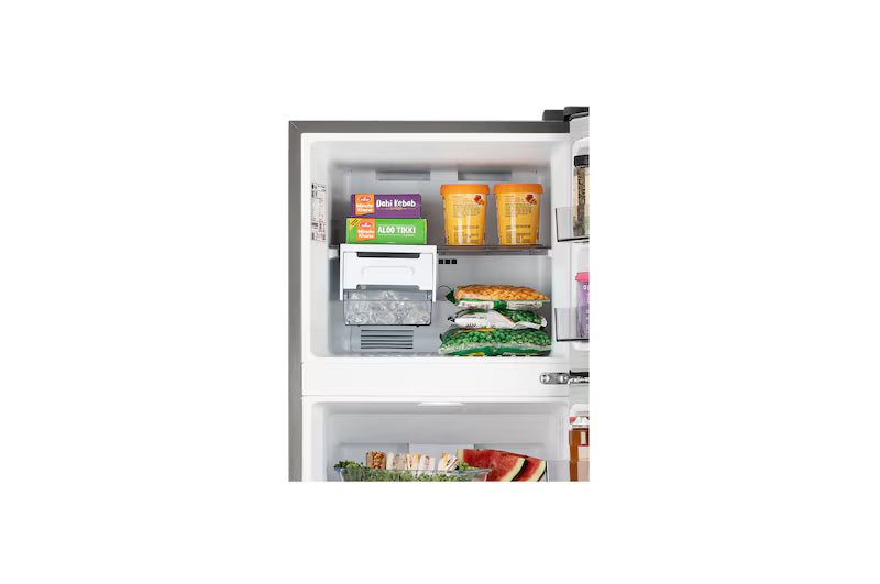 LG GLT2216WYDS 225L Double Door Refrigerator with Smart Mode, Auto Smart Connect, Smart Inverter Compressor, Multi Air Flow, Dazzle Steel, 1 Star-Online Mahajan Electronics