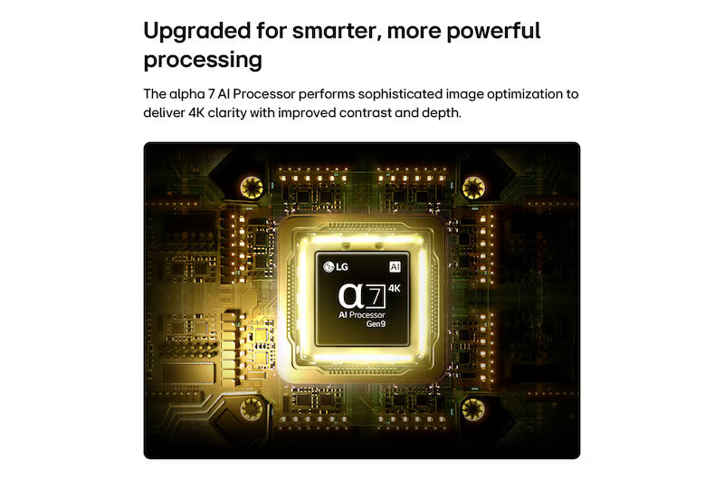 LG 43QNED70BLA 43-Inch QNED AI QNED70 Mini LED 4K Smart TV – 2026 Model-Online Mahajan Electronics
