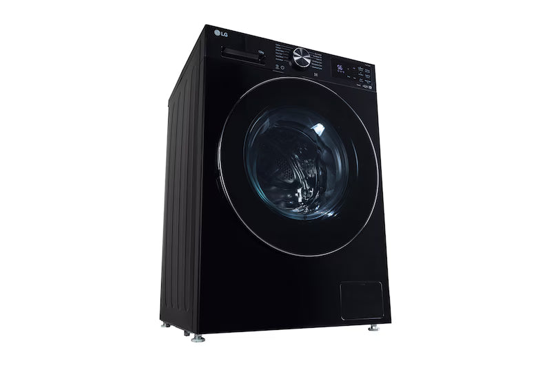 LG  FX1412N5O 12 Kg 5 Star Front Load Washing Machine with AI Direct Drive™, TurboWash 360˚, 6 Motion & Steam – Onyx Black-Online Mahajan Electronics