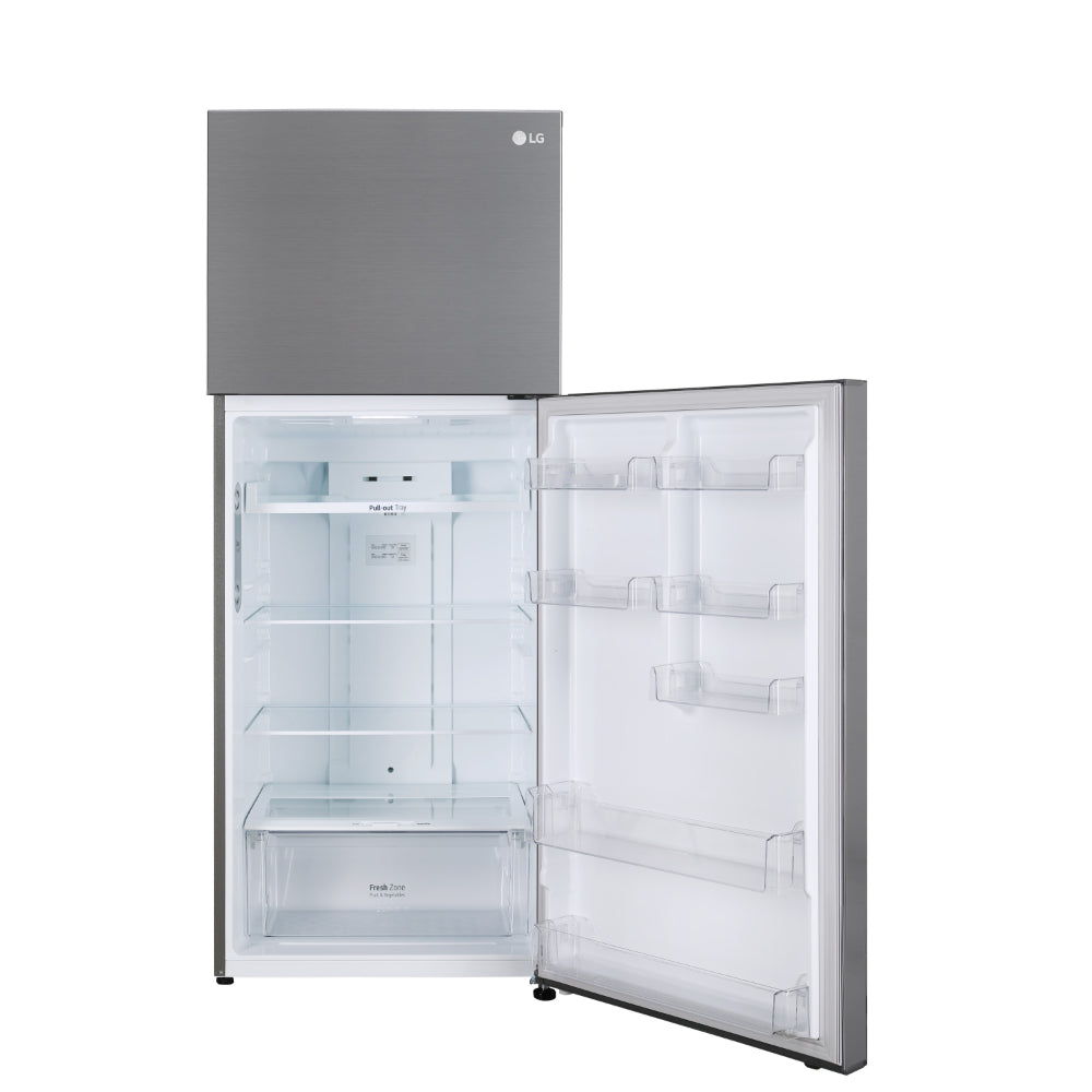 LG GL-T502CPZR 446 L 1 Star Frost Free Double Door Refrigerator, Shiny Steel Mahajan Electronics Online