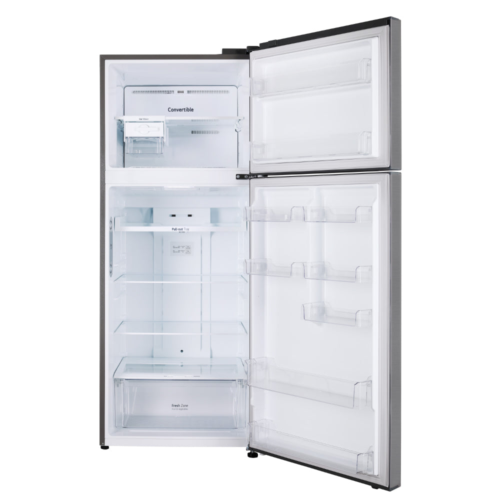 LG GL-T502CPZR 446 L 1 Star Frost Free Double Door Refrigerator, Shiny Steel Mahajan Electronics Online