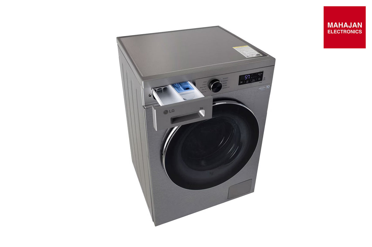 LG FHB1209Z4P 9 Kg Front Load Washing Machine Platinum Silver – Mahajan Electronics Online.