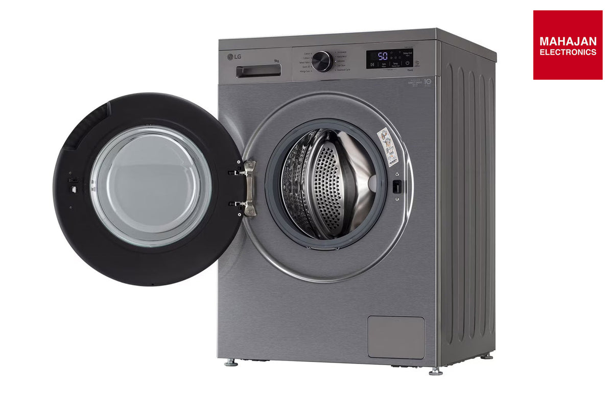 LG FHB1209Z4P 9 Kg Front Load Washing Machine Platinum Silver – Mahajan Electronics Online.