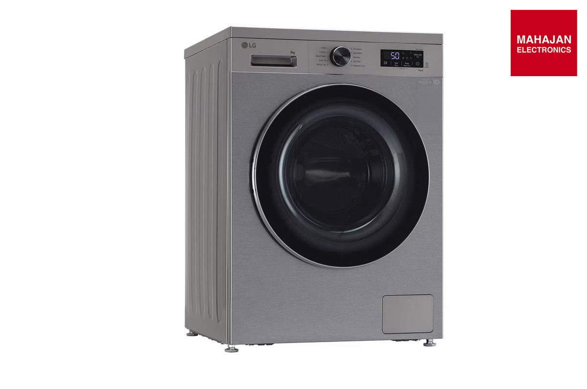 LG FHB1209Z4P 9 Kg Front Load Washing Machine Platinum Silver – Mahajan Electronics Online.