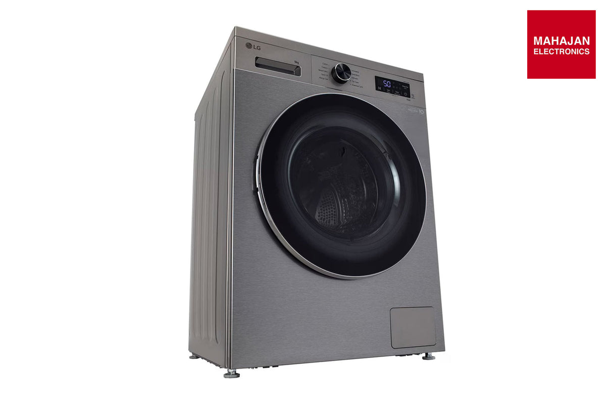 LG FHB1209Z4P 9 Kg Front Load Washing Machine Platinum Silver – Mahajan Electronics Online.