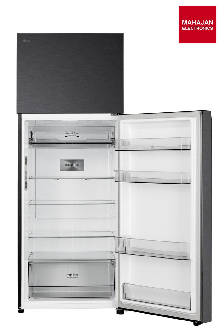 LG GLT4626TEMC 466 L Double Door Refrigerator Matte Black – Mahajan Electronics Online.