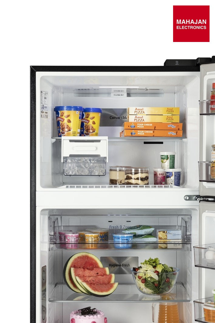 LG GLT4626TEMC 466 L Double Door Refrigerator Matte Black – Mahajan Electronics Online.