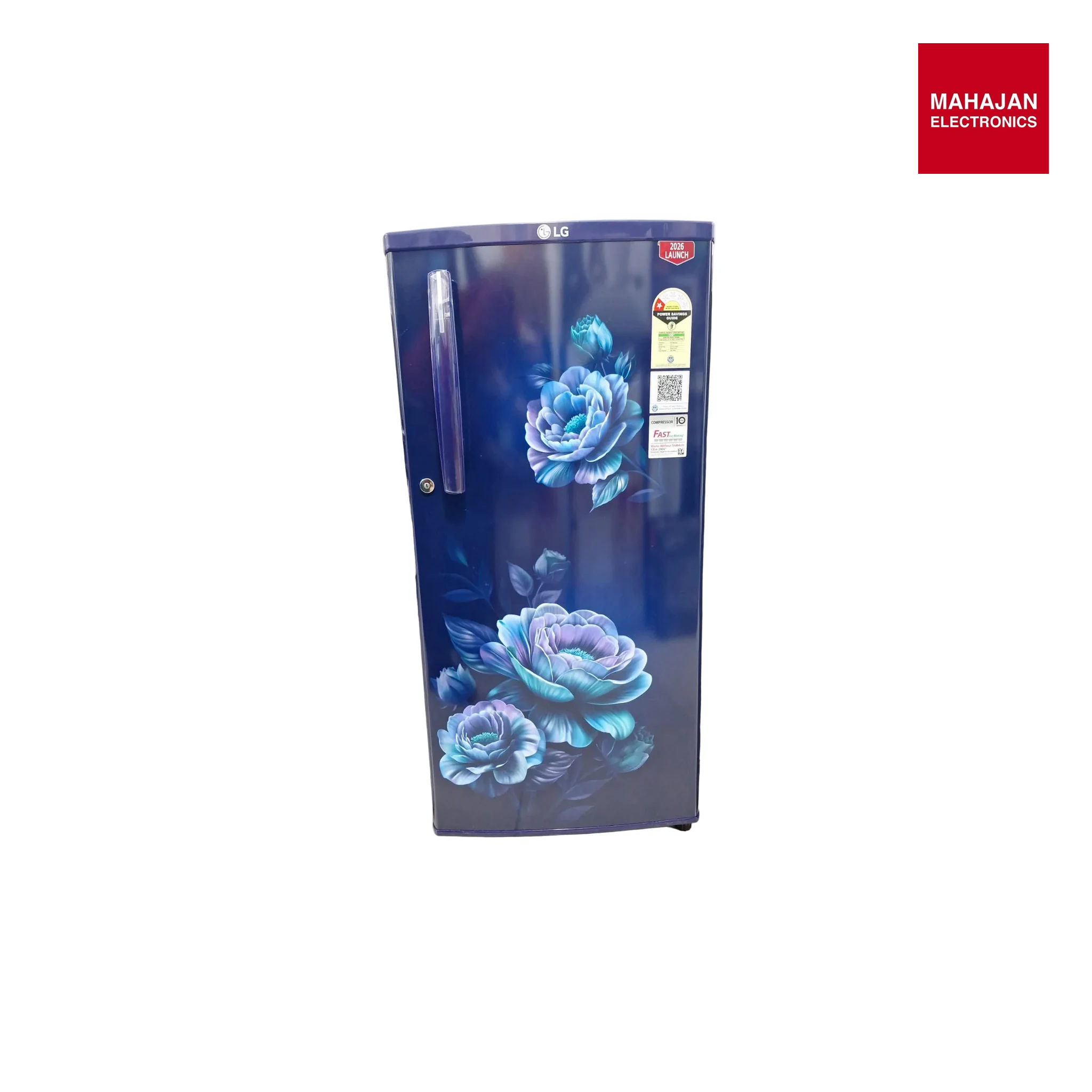 LG- GLD1816WORR 180 L 1 Star Direct-Cool Single Door Refrigerator |Stabilizer Free Operation | Toughened Glass Shelve Mahajan Electronics Online