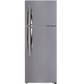 LG 291 L 2 Star Frost Free Inverter, Wi-Fi Double Door Refrigerator (GL-C322KPZY, Shiny Steel) - Mahajan Electronics Online