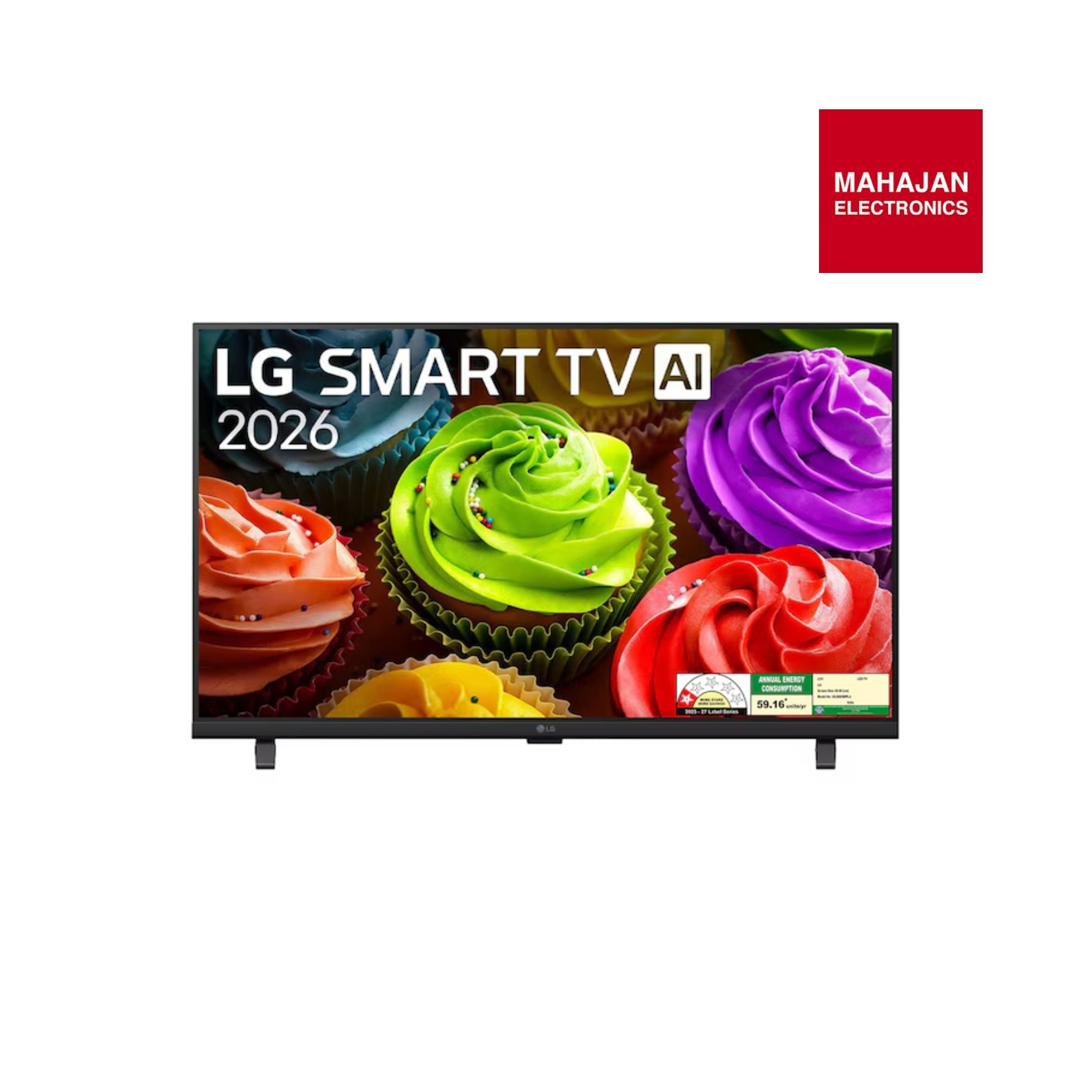 LG 32LB659BPLA 81.28 cm (32) LG SMART TV AI 32LB659BPLA HD with α5 Processor Gen9, with HDR10 Pro 2026-Online Mahajan Electronics