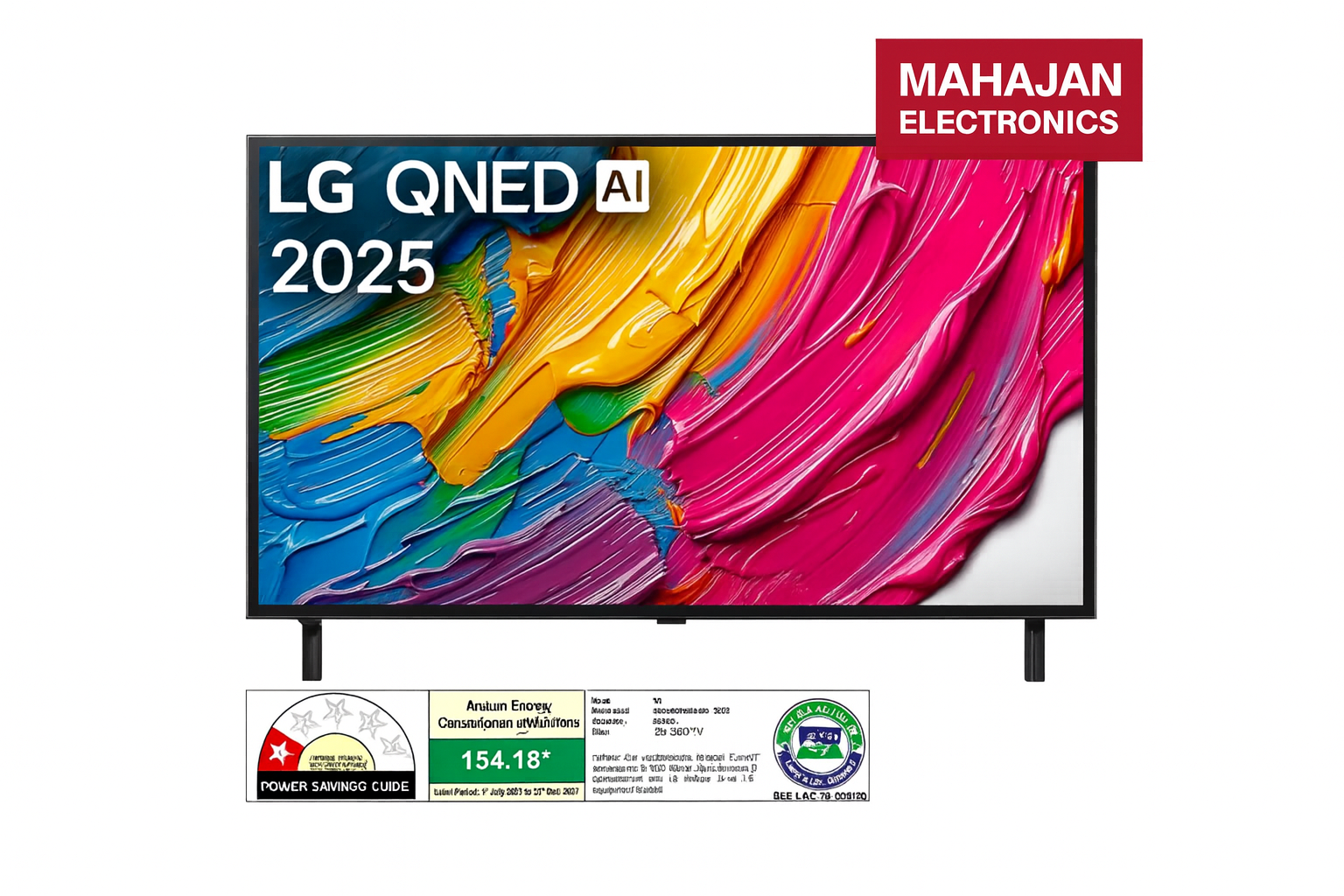 LG 43QNED8BA6A 43-Inch QNED 4K Smart TV (2025 Model) | α7 AI Processor Gen8 | Dolby Atmos | Filmmaker Mode | Local Dimming