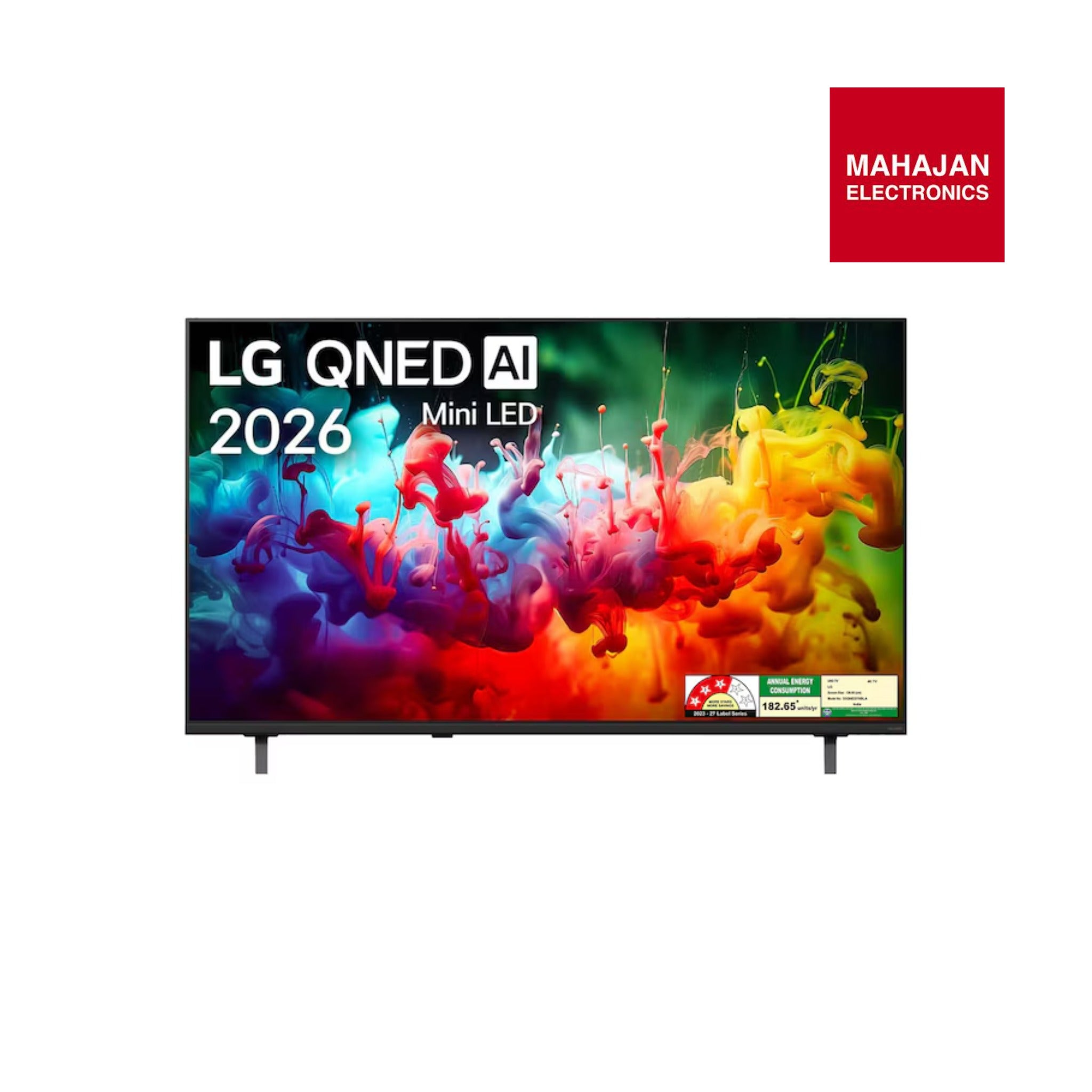 LG 55QNED70BLA 139 cm (55 Inch) QNED AI QNED70 Mini LED 4K Smart TV (2026 Model)- Online Mahajan Electronics
