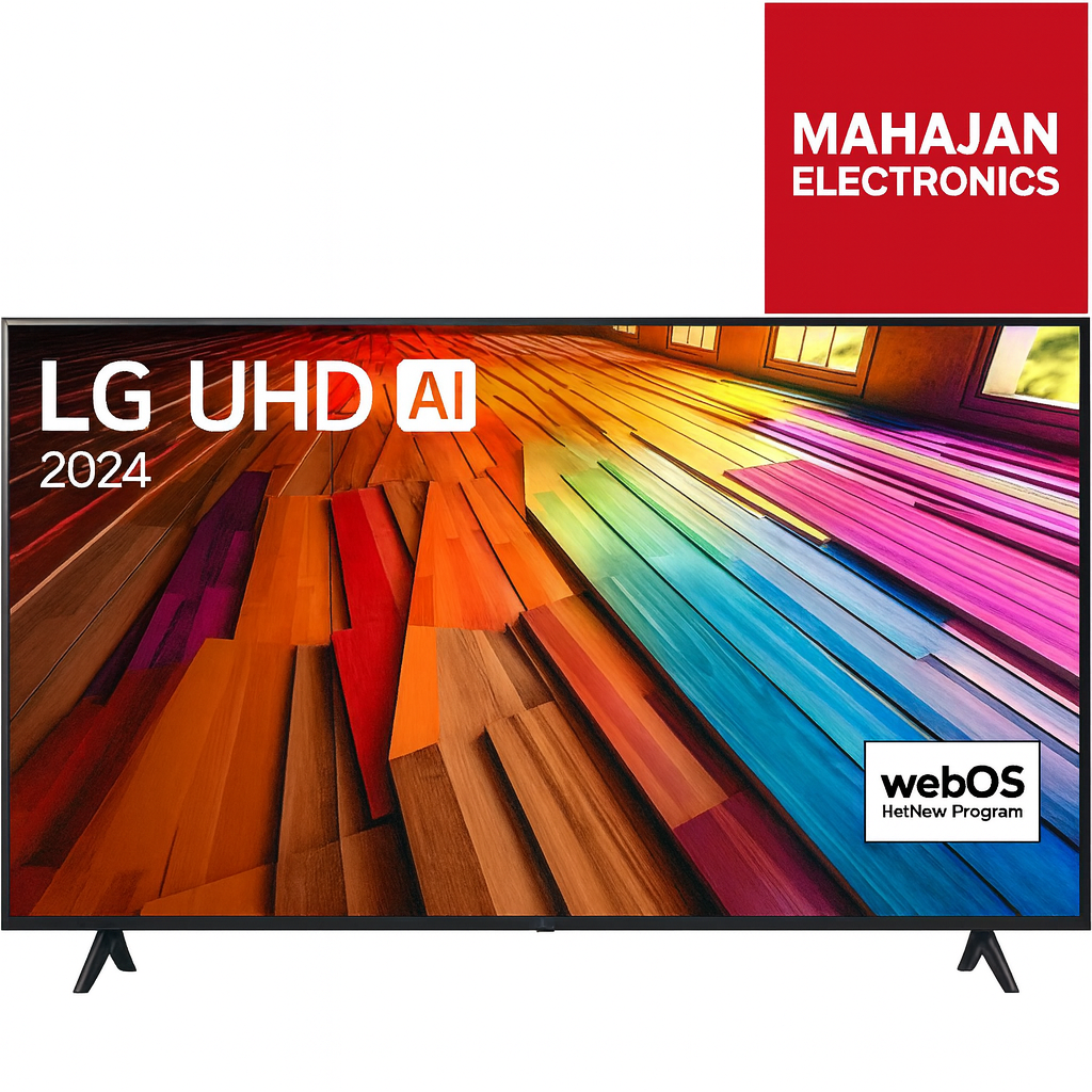 LG 55UT80406LA 55 Inch 4K Ultra HD Smart LED TV | α5 AI Processor Gen7 | HDR10 Pro | AI Sound Pro | FILMMAKER Mode | Magic Remote | webOS24&nbsp;