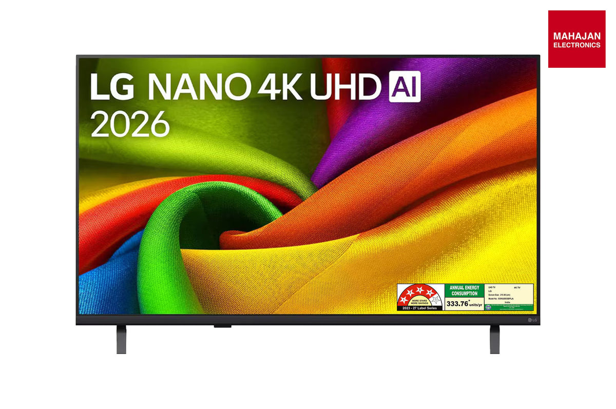 LG 98NU885BPLB 98 Inch (248.92 cm) 4K Ultra HD Smart webOS LED TV with Intelligent Voice Recognition, 2026 Model (Black) – Mahajan Electronics Online.