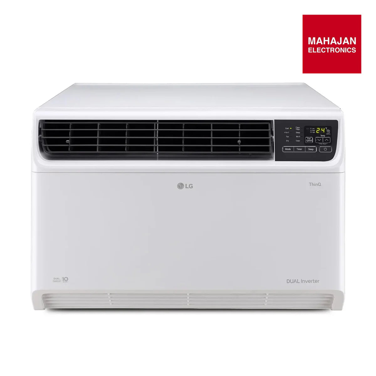 LG AW-Q18WUZA 5 Star (1.5) Window AC, Convertible 4-in-1 Cooling, Dual Inverter Compressor, 100% Copper Tubes, 5.0 kW, MAHAJAN ELETRONICS ONLINE