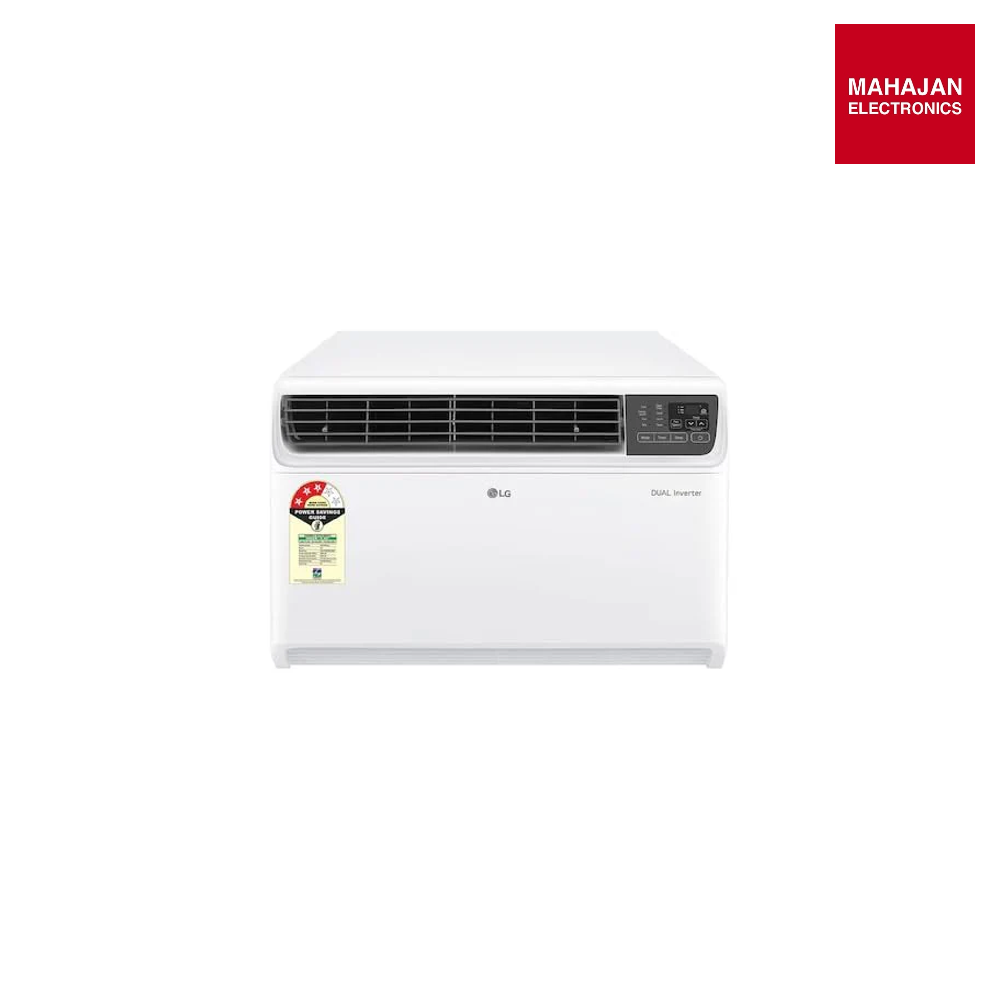 LG AW-Q18WWXA 1.5 Ton 3 Star Wi-Fi DUAL Inverter Window AC (Convertible 4-in-1, White) Mahajan Electronics