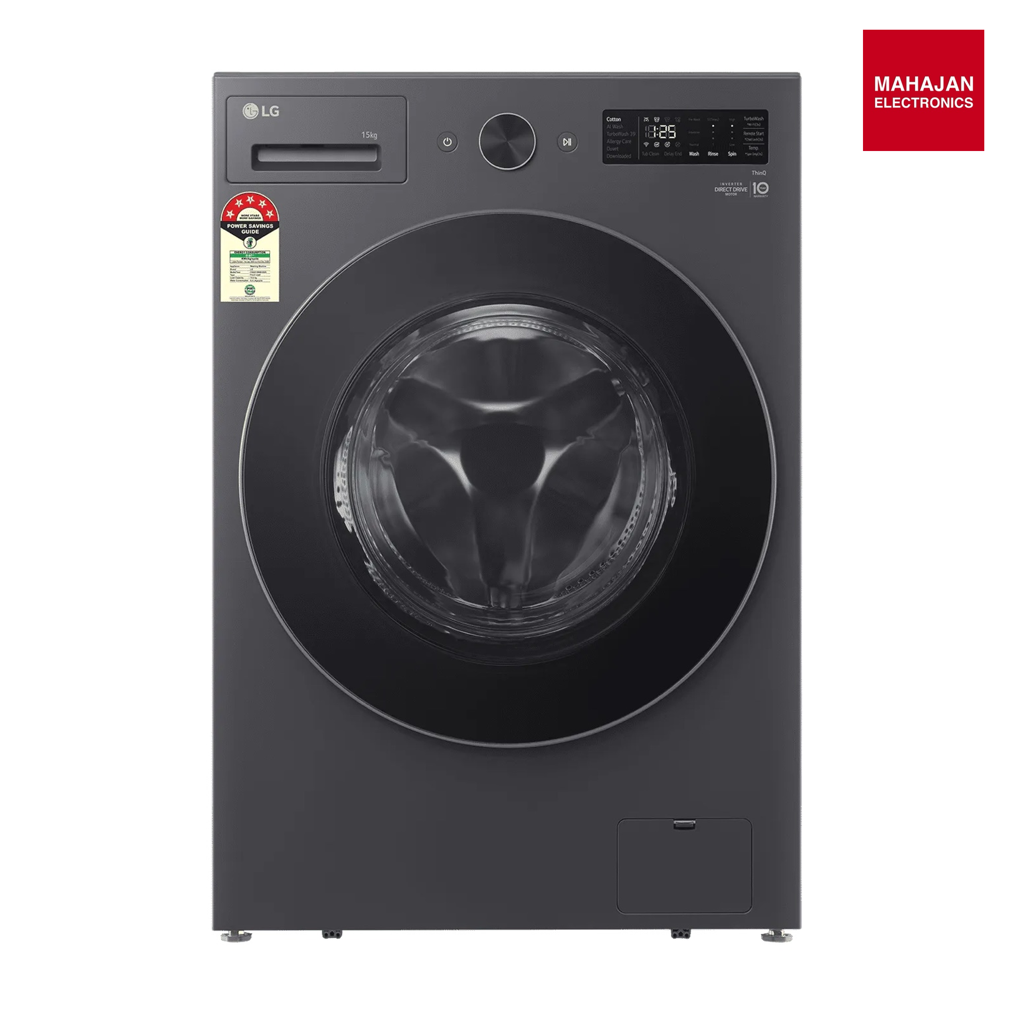 LG FX62515B9E 15Kg Front Load Washing Machine - mahajan electronics online