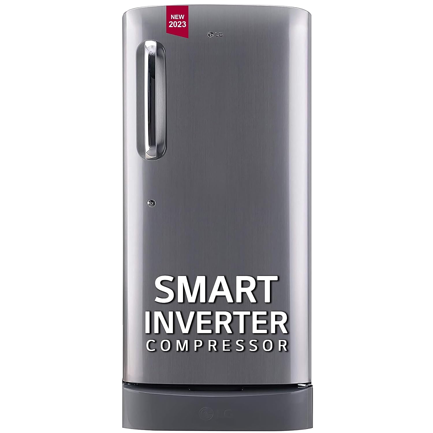 LG GL-D201APZU 185L 5 Star Inverter Direct Cool Single Door Refrigerator | Smart Inverter Compressor | Base Stand with Drawer | Stabilizer-Free Operation | Buy Online at Mahajan Electronics Delhi NCR