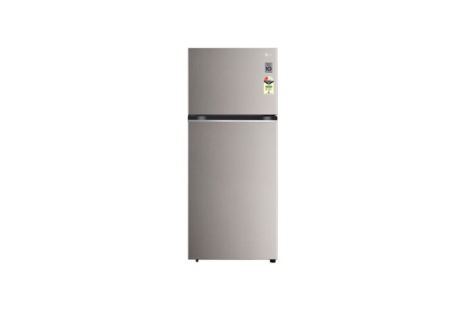 LG GL-S342SUSY 322L Double Door Refrigerator, Smart Inverter Compressor, Convertible Multi Air Flow , Urban Steel, 2 Star Mahajan Electronics Online