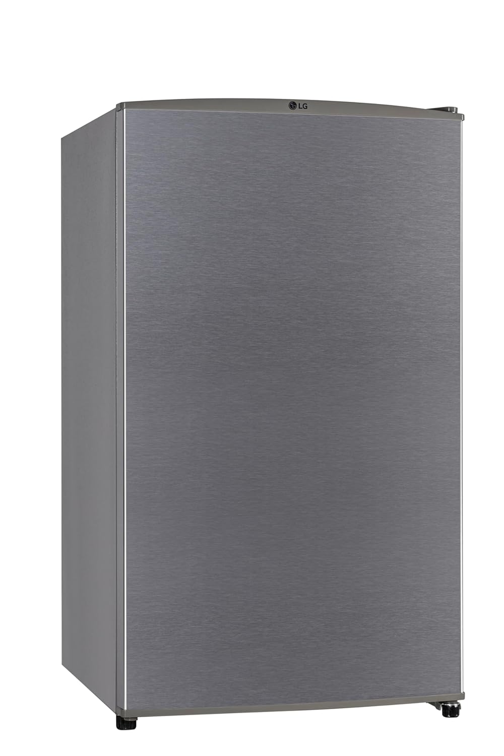 LG GLD0916VRDS 90L, 1 Star, Direct Cool Single Door Mini Refrigerator with Door basket, Chiller Tray, Freezer Section - Compact Size - Ideal for Home, Office and Dorm Rooms ( Dazzle Steel) Mahajan Electronics Online