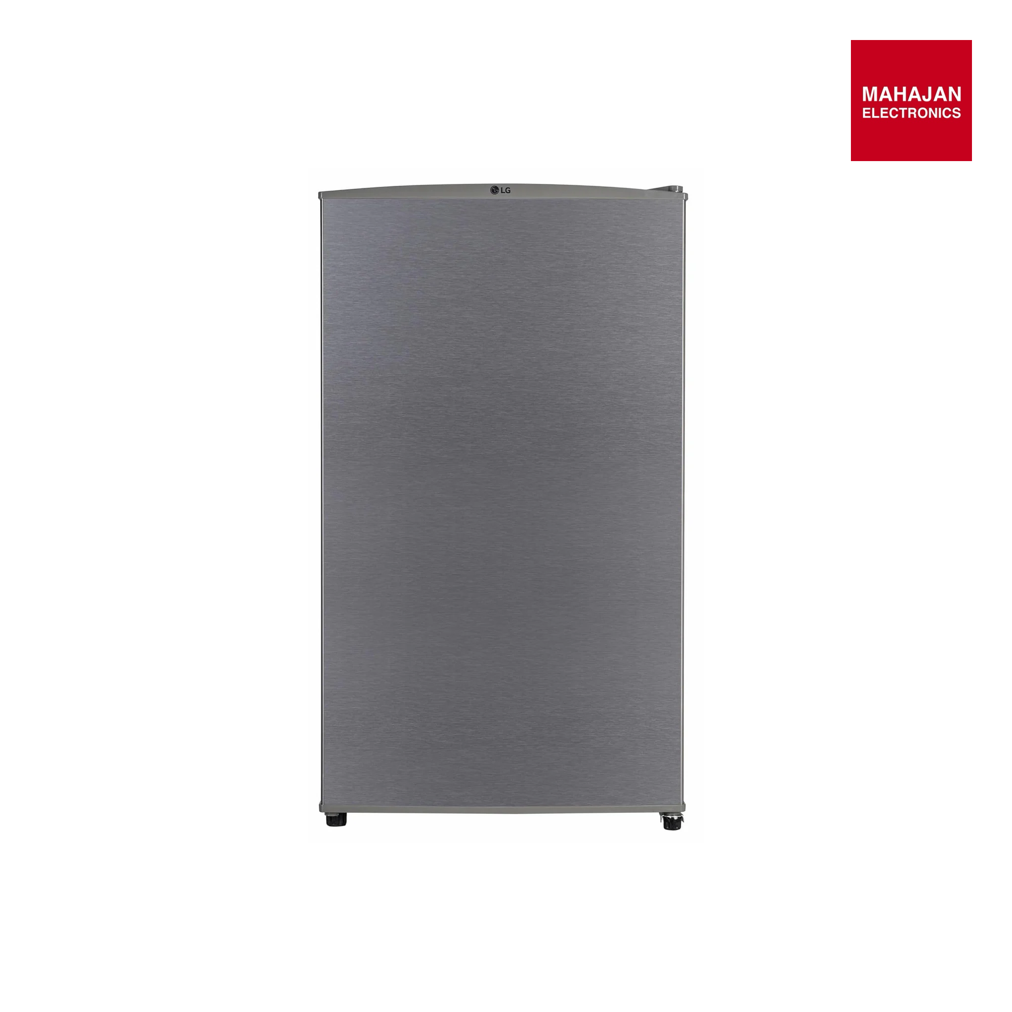 LG GLD0916VRDS 90L, 1 Star, Direct Cool Single Door Mini Refrigerator with Door basket, Chiller Tray, Freezer Section - Compact Size - Ideal for Home, Office and Dorm Rooms ( Dazzle Steel) Mahajan Electronics Online