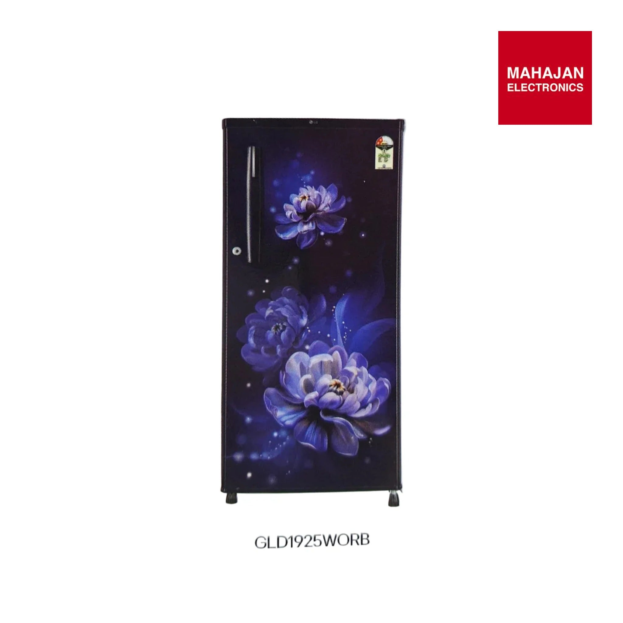 LG GLD1925WORB 185 L Single Door Refrigerator with Toughened Glass Shelves, Direct Cool, Royal Blossom, 2 Star – Mahajan Electronics Online.