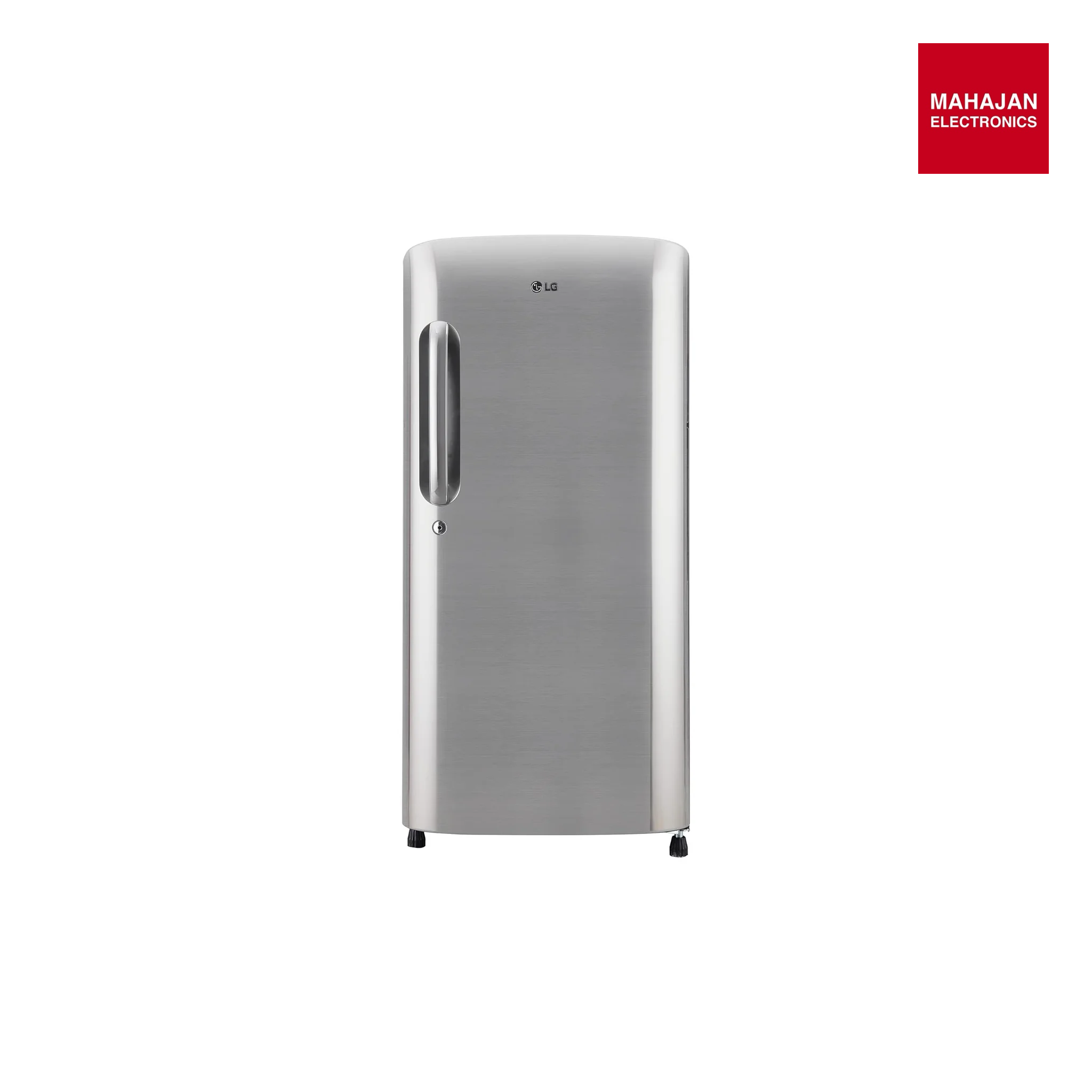 LG GLD1936YAPZ 185 L 3 Star Direct-Cool Single Door Refrigerator ( Shiny Steel, Fast Ice Making, Gross Volume 190 Litre) Mahajan Electronics Online