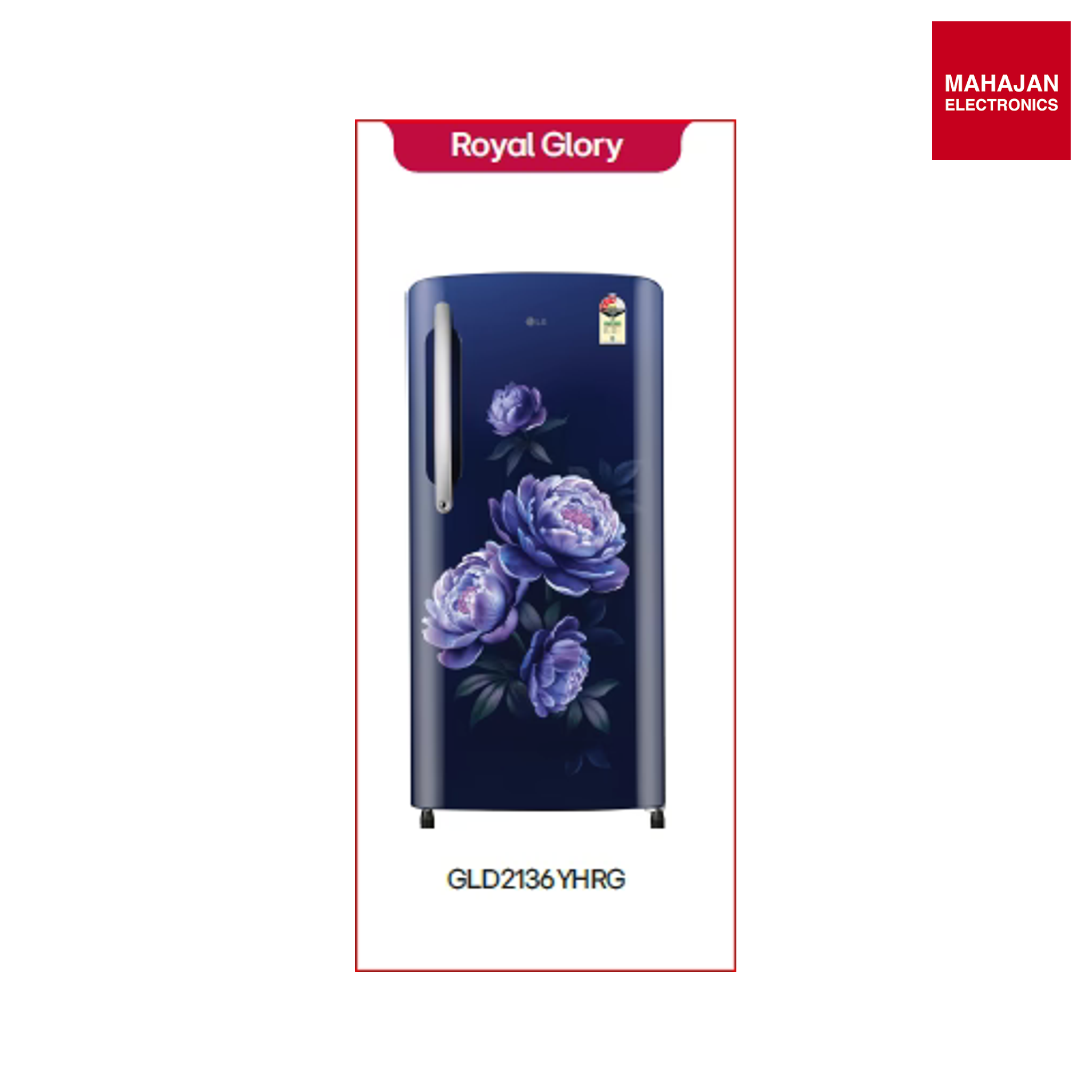 LG GLD2136YHRG 201L Direct Cool Single Door 3 Star Refrigerator with Fast Ice Making Color Royal Glory  2026 Mahajan Electronics Online