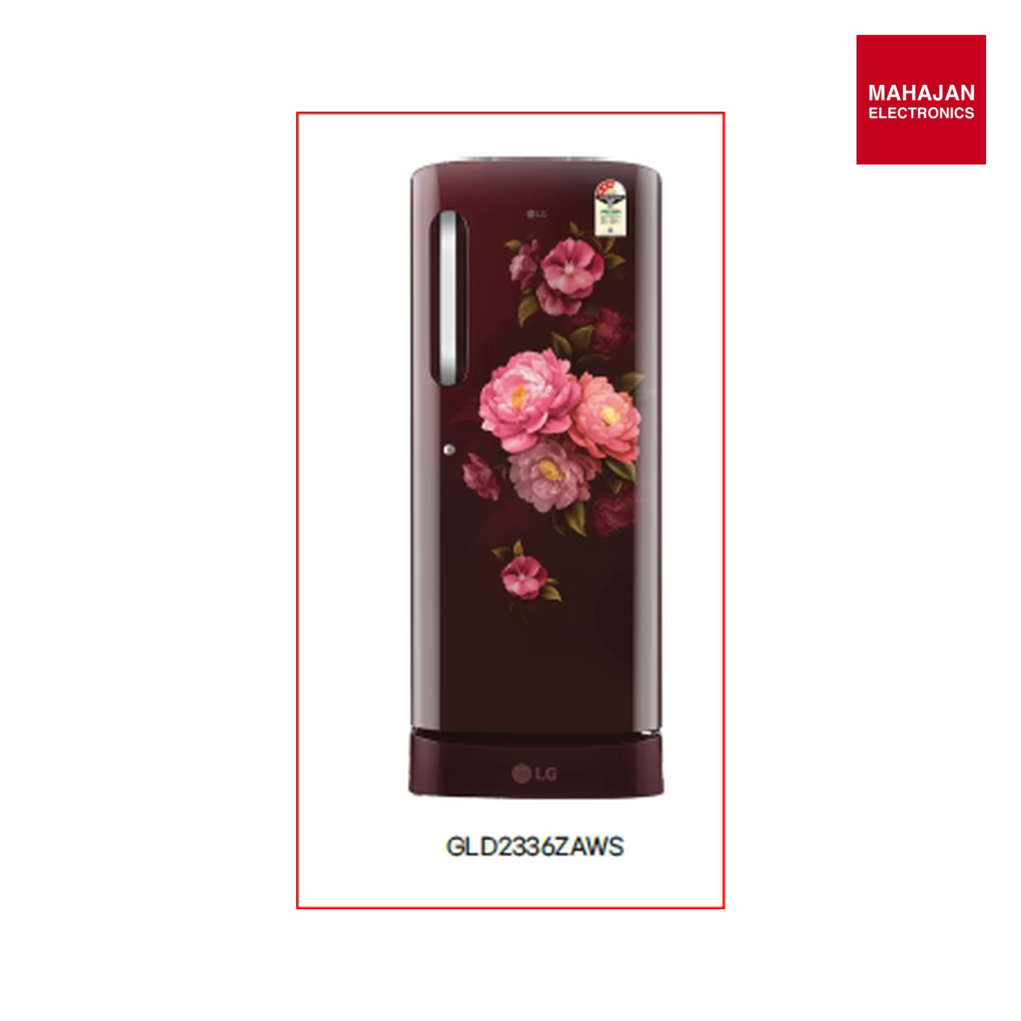LG GLD2336ZAWS 224 L 3 Star Direct Cool Single Door Refrigerator | Smart Inverter Compressor |  Fast Ice Making | Stabilizer Free Wine Spring Mahajan Electronics Online