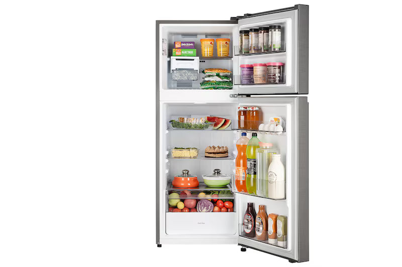 LG GLT2216WYDS 225L Double Door Refrigerator with Smart Mode, Auto Smart Connect, Smart Inverter Compressor, Multi Air Flow, Dazzle Steel, 1 Star-Online Mahajan Electronics