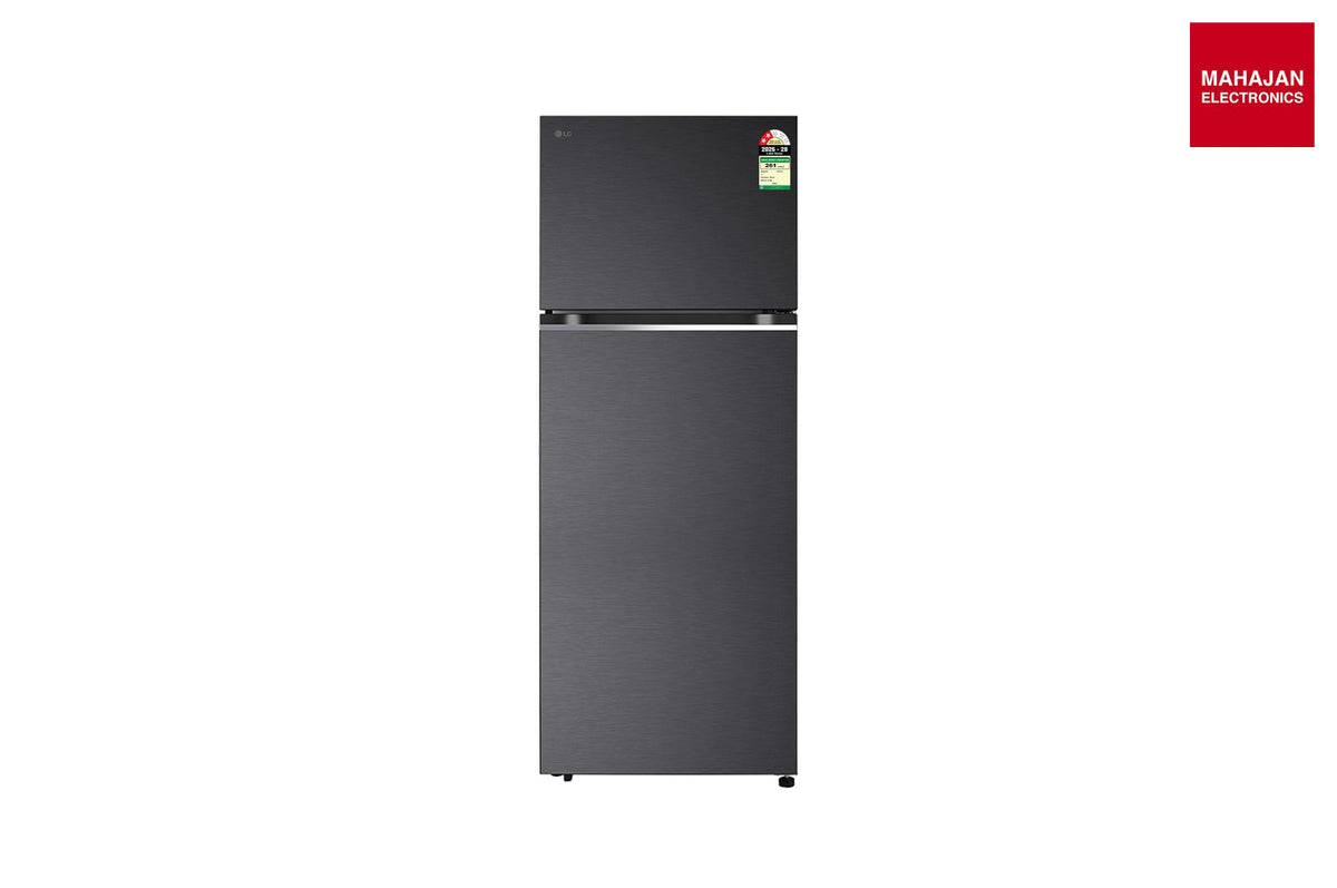 LG GLT4626TEMC 466L 2 Star Frost Free Double Door Convertible Smart Refrigerator Matte Black – Mahajan Electronics Online.