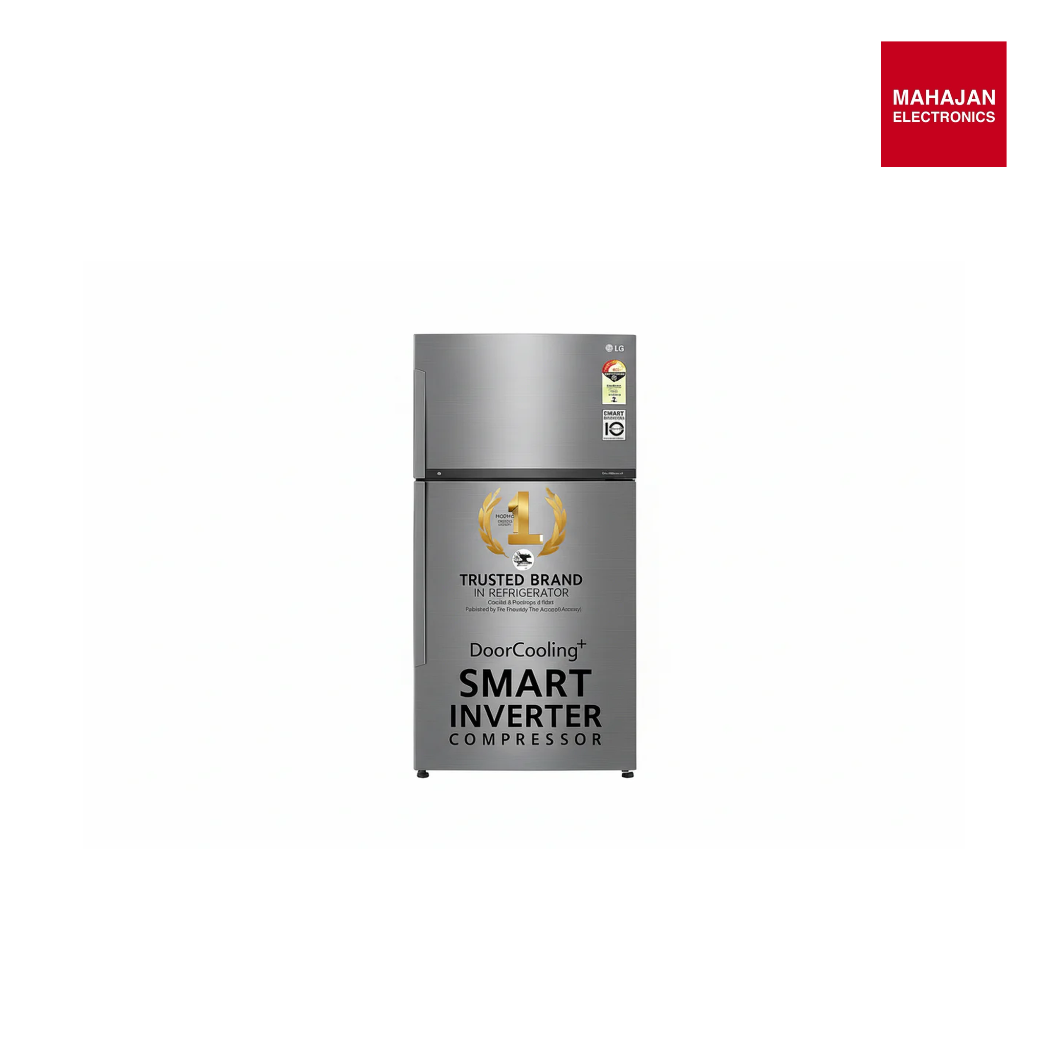 LG GR-H812HLHM 592 L Frost Free Double Door Inverter Refrigerator | 1 Star | Wi-Fi Enabled | Hygiene Fresh+ | Door Cooling+ mahajan electronics