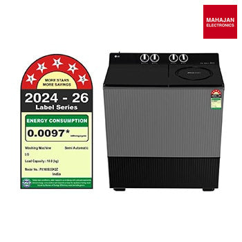 LG PX100B3SK2Z 10 KG Semi Automatic Washing Machine with Roller Jet Pulsator+, Rat Away Technology, Wind Jet – Mahajan Electronics Online.