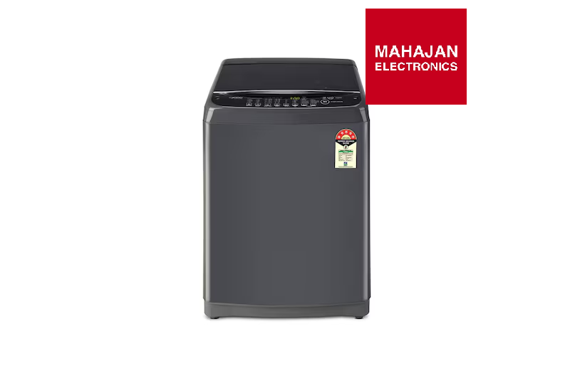 LG T80SNMB1Z 8 Kg 5 Star Smart Inverter Fully Automatic Top Load Washing Machine – Middle Black