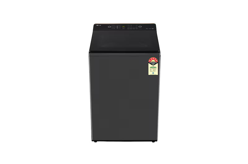LG T90KMMB3Z 9Kg Top Load Washing Machine, Hard Water Wash, Middle Black, 5 Star-Online Mahajan Electronics