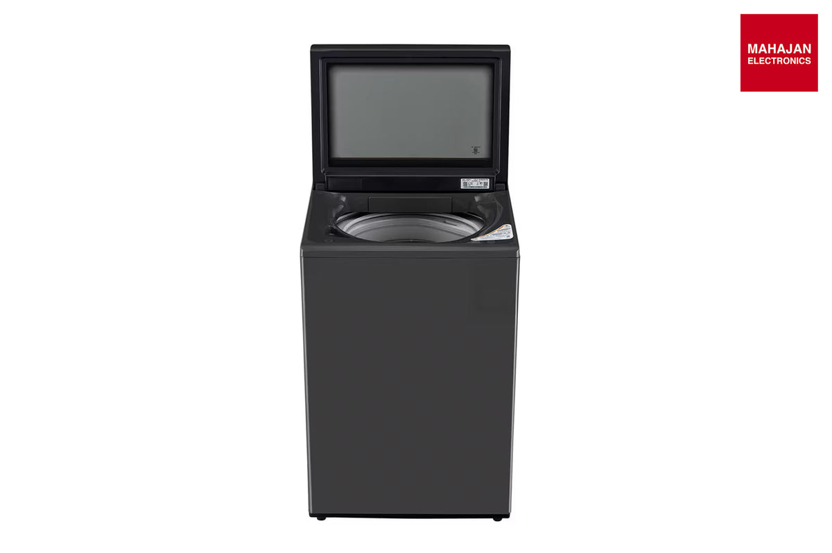 LG T90KMOB1S 9 Kg Top Load Washing Machine, Hard Water Wash, Silver, 5 Star - Mahajan Electronics