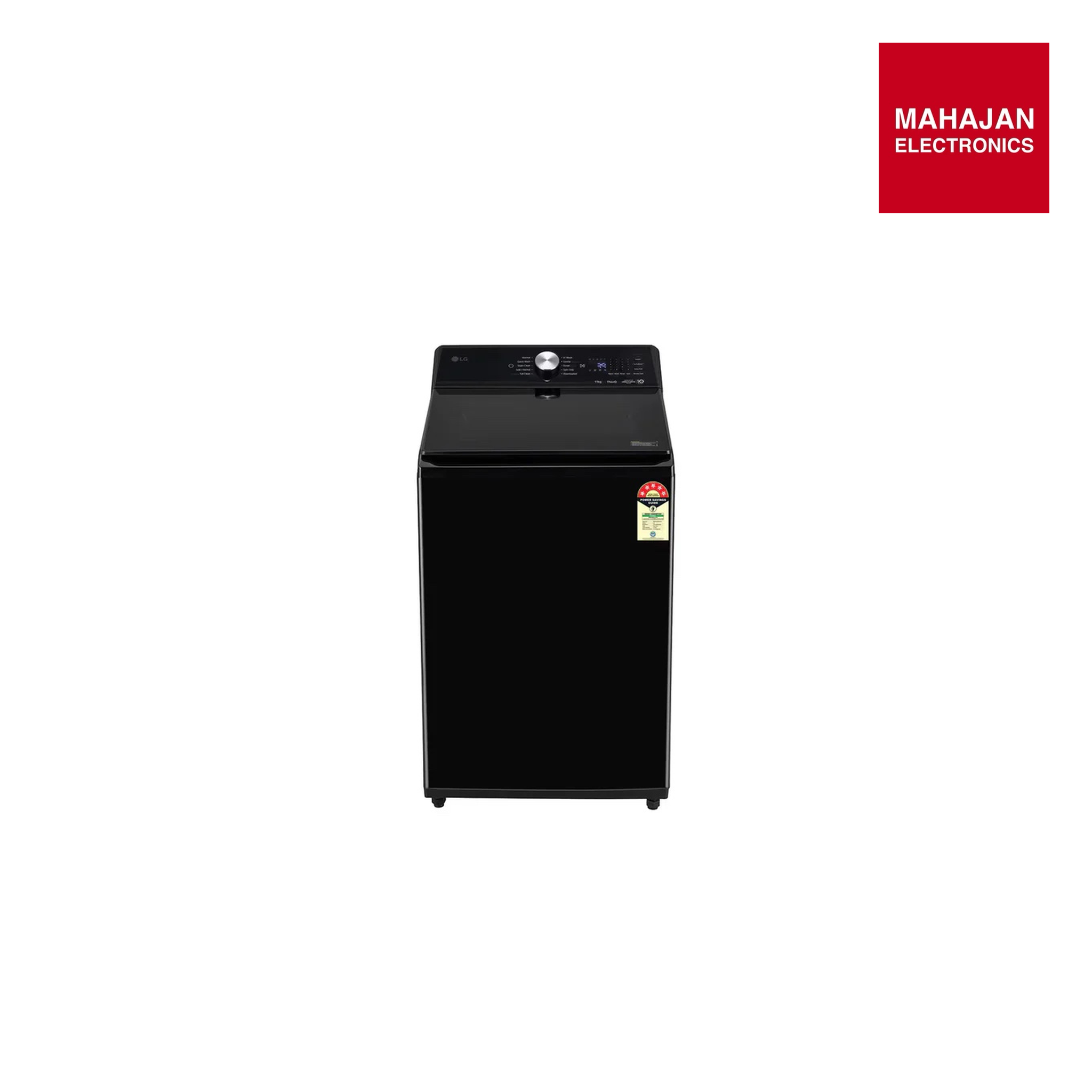 LG TX511NWO 11Kg Top Load Washing Machine, AI Direct Drive™, 6 Motion DD, Onyx Black, 5 Star.