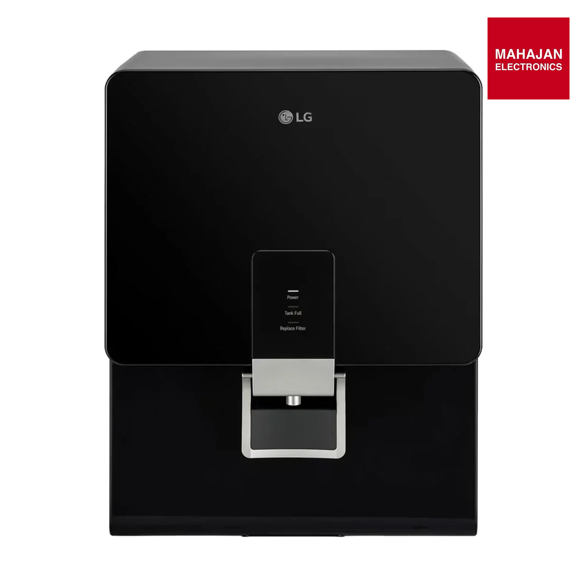 LG WW136RPNB 8.0 L RO Water Purifier with Multi-Stage Filtration, Stainless Steel Tank &amp; Digital Sterilizing Care – Solid Black | Buy Online at Mahajan Electronics