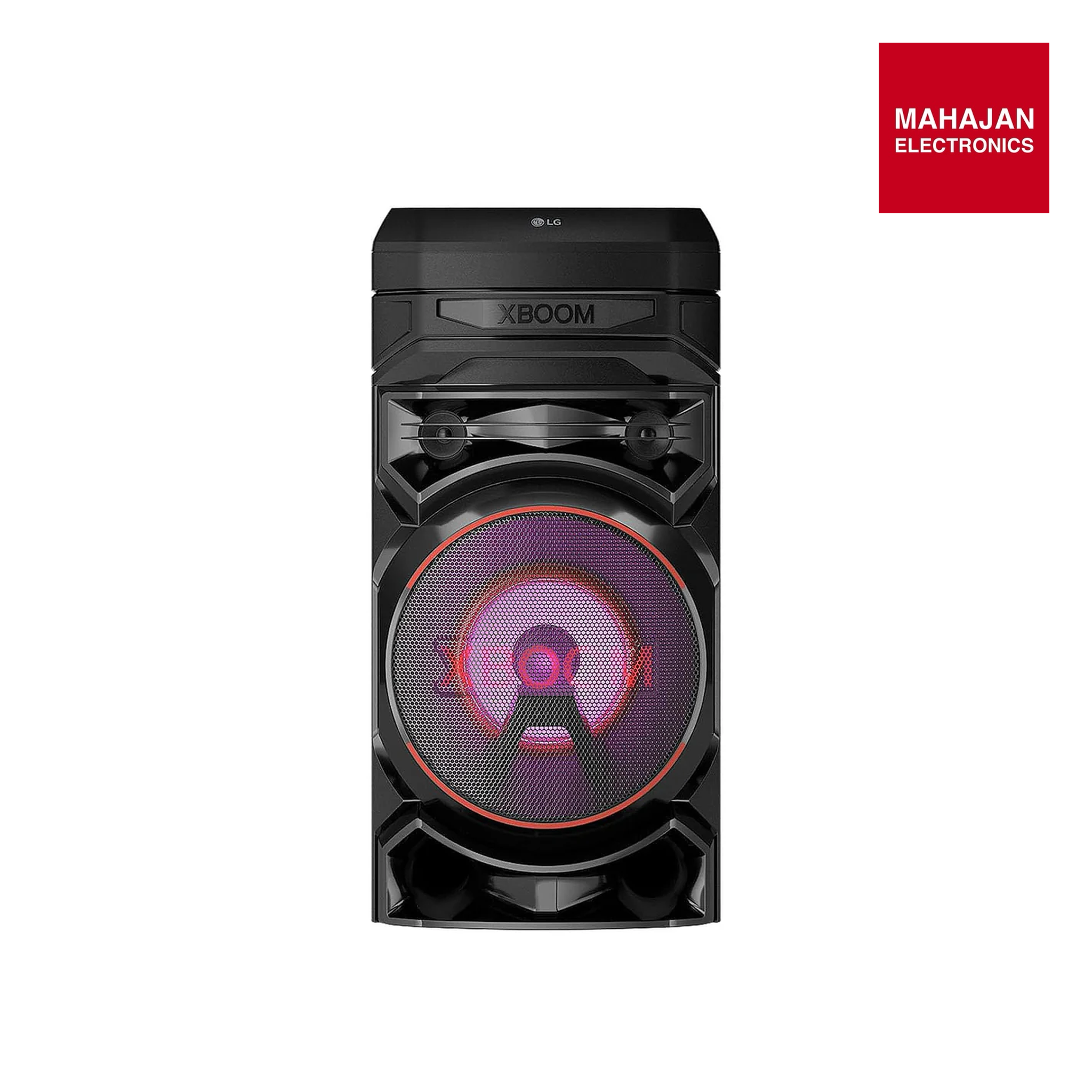 LG XBOOM RNC5 Party Speaker, Multi Color Lighting, Karaoke Feature, 1 Mic + 1 Guitar Input, Wireless Party Link, USB, Bluetooth Connection, XBOOM App - Mahajan Electronics Online
