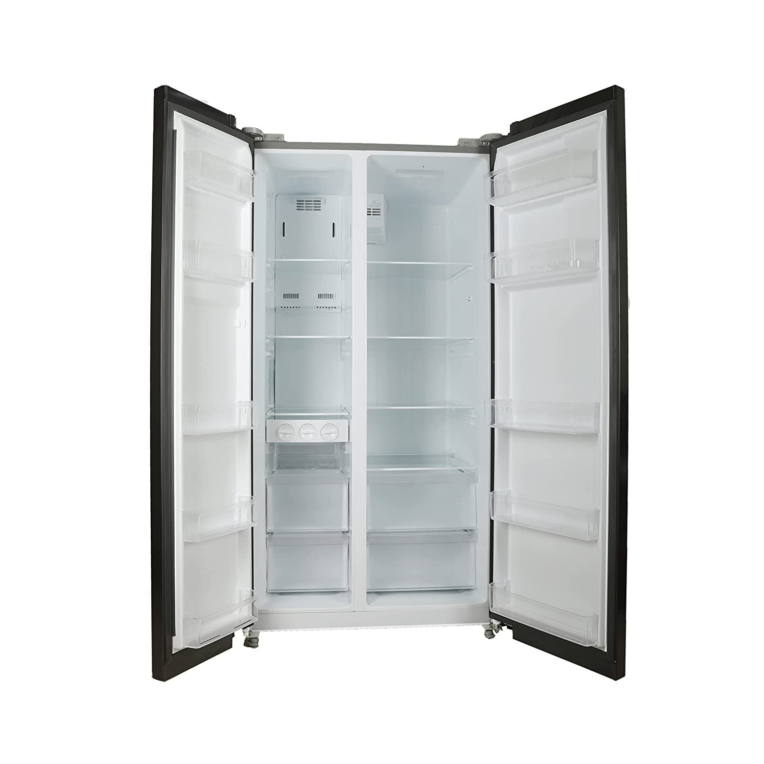 LLYOD GLSF590EBHM1GC 587 Litre Frost Free Side By Side Refrigerator (Black Hunch)-Online Mahajan Electronics