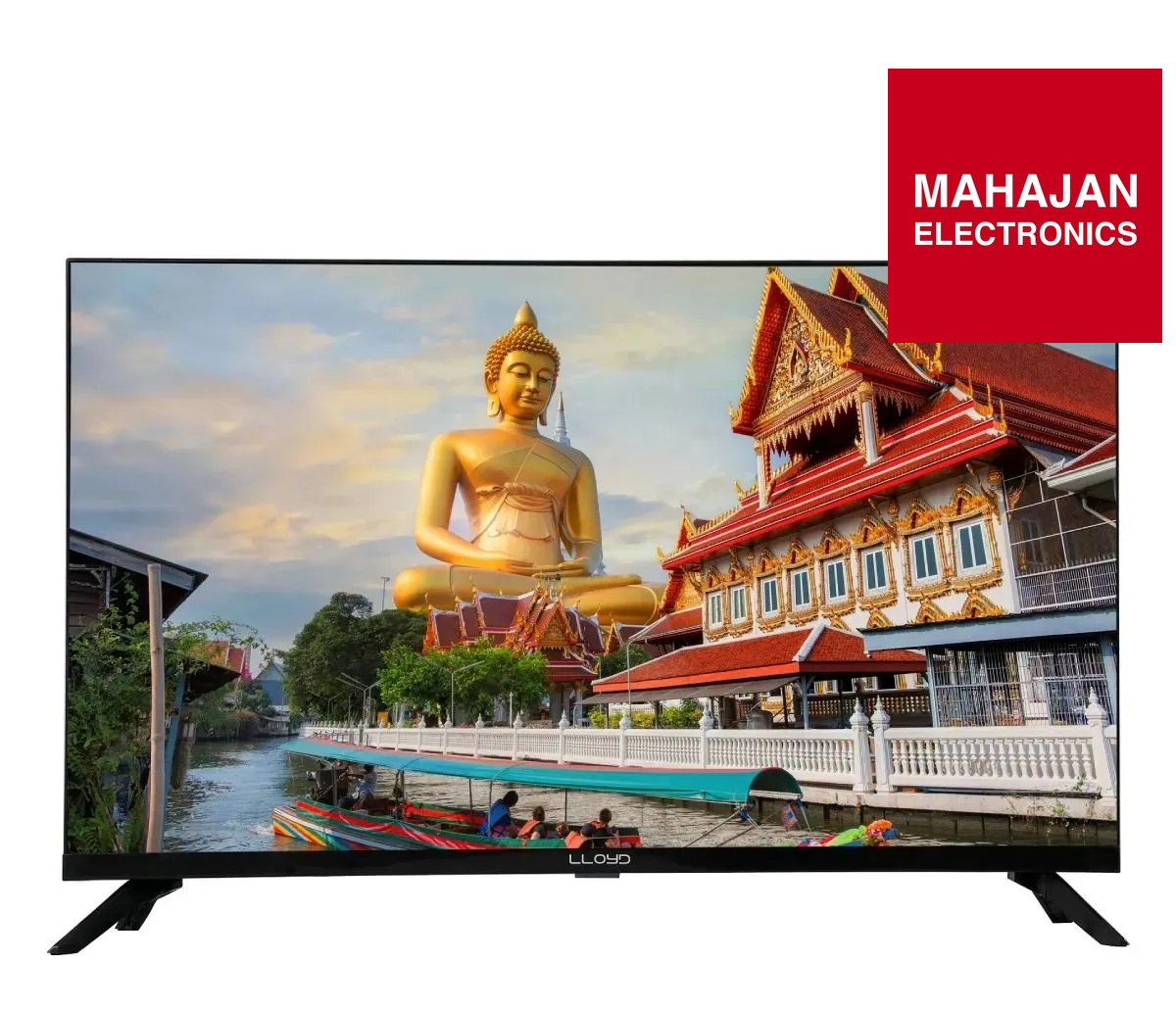 Lloyd 32HX600G 80 cm (32 Inches) HD Smart Google LED TV (Black)