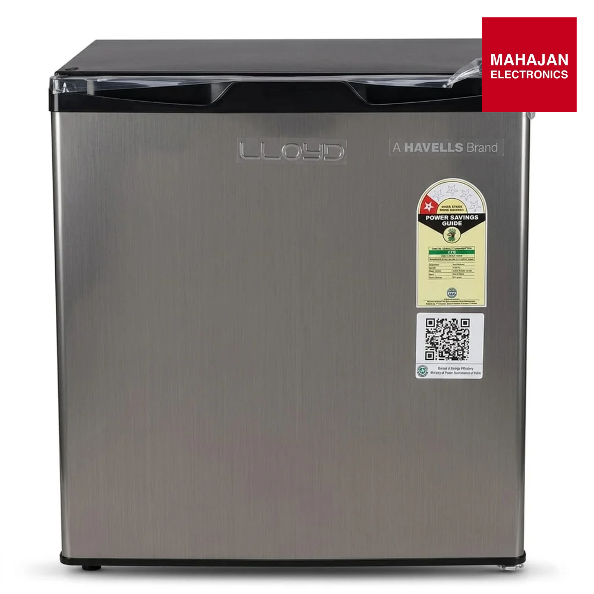 Lloyd GLDE061NMGCF 48 L 1 Star Mini Refrigerator with Freezer, Direct Cool, Grey Metalic Mahajan Electronics Online