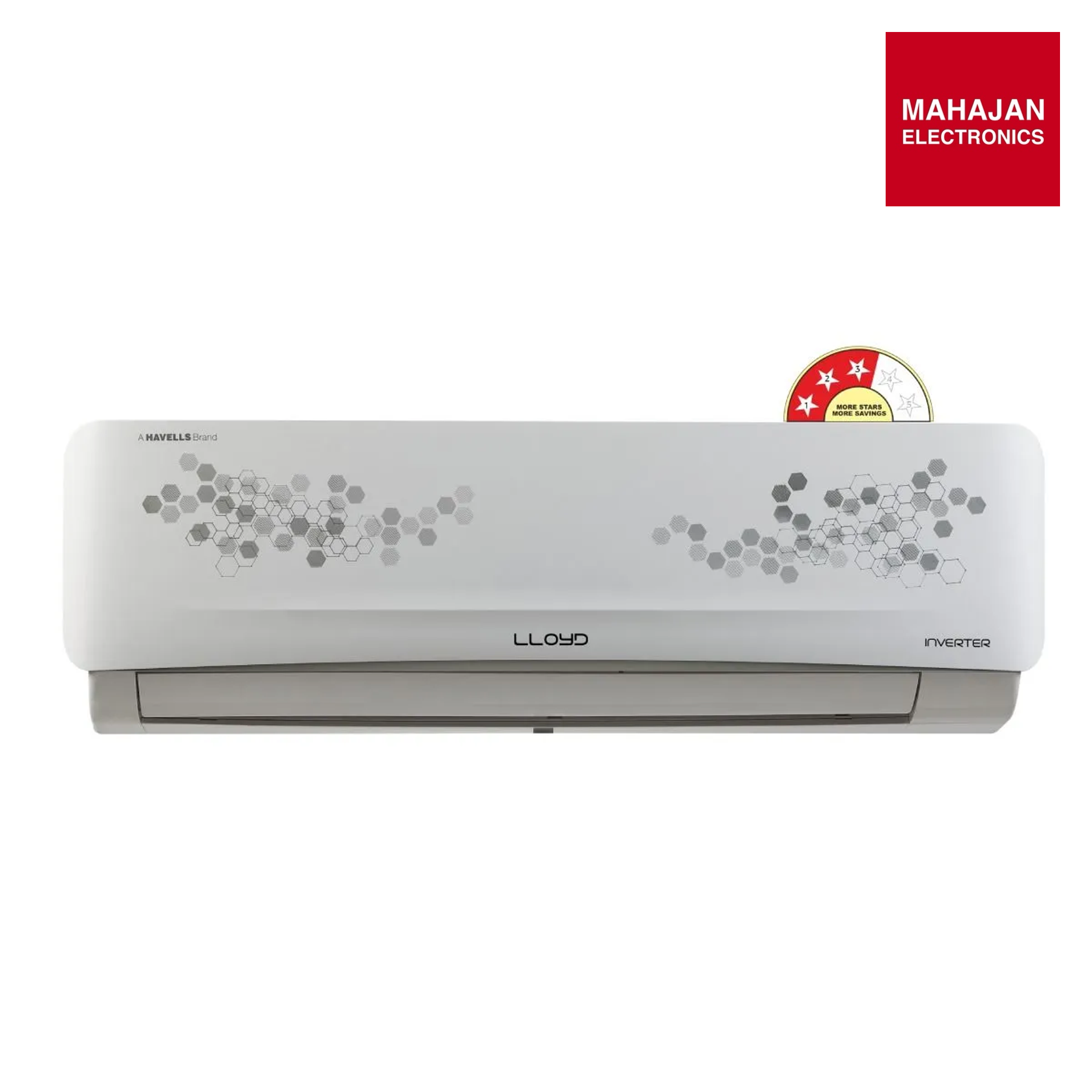 Lloyd GLS18I3AGCHC 1.5 Ton 3 Star 6-in-1 Convertible Inverter Split AC | 2026 Model | White-Online Mahajan Electronics