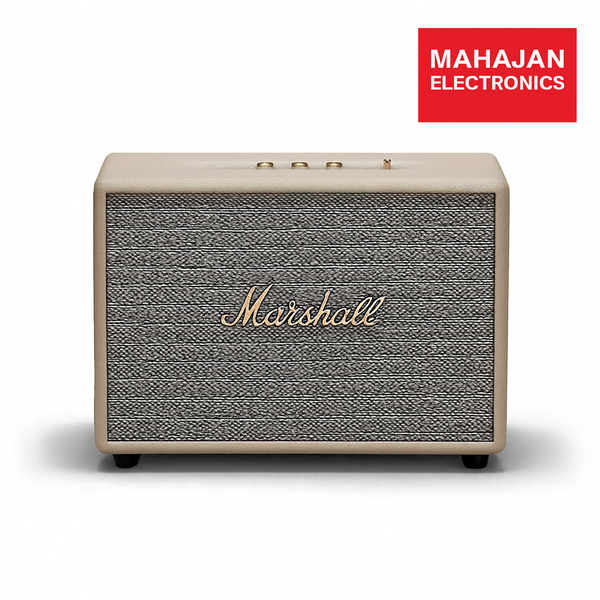 Marshall Woburn III Bluetooth Speaker (Cream) – 3-Way Driver, HDMI, AU Marshall Woburn III Bluetooth Speaker (Cream) – 3-Way Driver, HDMI, AU