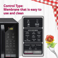 LG 21 L Convection Microwave Oven (MC2146BG, Glossy Black) - Mahajan Electronics Online