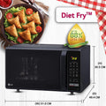 LG 28 L Convection Microwave Oven (MC2846BG, Black) - Mahajan Electronics Online